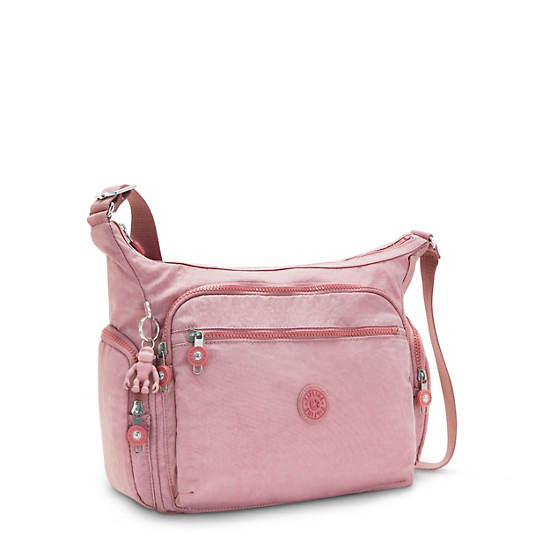 Bolsos Cruzados Kipling Gabbie Lavanda Rosas | MX 1155DF